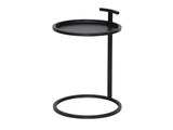 Portable Metal Round C-Table & End Table 12"D x 23.5"H 24089642