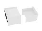 Kids Montessori Weaning Table and Chair Set, Wooden Toddler Table and Chair Set Kids Activity Table 78520812