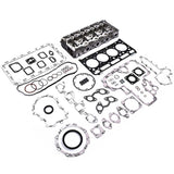 Complete Cylinder Head & Full Gasket Set Fit for Kubota V2203 V2003T V2203E Bobcat 753 753C 753F 40279970