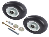 2X Wheel Assembly 103-9591 Replacement for Exmark No Flat Solid No Air Required Tire 325 lbs 48510096