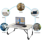 Foldable Laptop Table Notebook Bed Desk Breakfast Reading Writing Lap Tray For Sofa Couch Floor 76235058