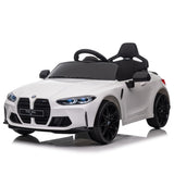 ZNTS BMW M4 12v Kids ride on toy car 2.4G W/Parents Remote Control,Three speed adjustable,Power display, W1578P214202