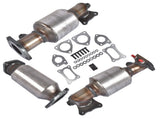 Set of 3 Catalytic Converters Replacement for 2009-2015 Honda Pilot 3.5L 45131 45132 16447 81271071
