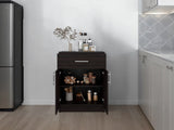Cope kitchen Pantry in melamine with 2 doors and 1 drawer B128P485379
