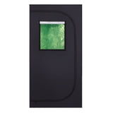 LY-90*90*180cm Home Use Dismountable Hydroponic Plant Growing Tent with Window Green & Black 02065658