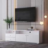 ZNTS TV cabinet, TV cabinet, entertainment center, TV console, media console, brand hardware, imported W67942997