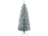 6-foot silver Christmas tree with bracket 07625366