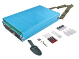 20x Portable Aluminum Alloy Mining EquipmentMagnifying Glass Tweezers & Shovel 47993714
