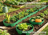 Adjustable Interlocking Grow Rings, PP Plastic Guard with SnapTogether Panels, Garden 10723368
