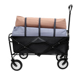 360lbs Collapsible Foldable Wagon Cart with strapping system ,Beach Wagon Utility Cart Utility Wagon W2932P234993