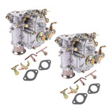 2pcs Carburetor For Weber 40DCOE 40 DCOE Twin Choke 19550.174 4 Cyl 6 Cyl VW V8 19550174 28059452