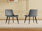 Dining Chairs Set of 4, Modern Design Home Chairs, PU Leather Metal Dining Chairs for Kitchen Dining W2700P352198