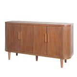 Accent Storage Cabinet, Modern Accent Buffet Cabinet Adjustable Shelves, Freestanding Sideboard W2729P246231