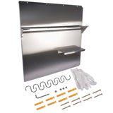 Range with Shelf 30 x 30.7 Inch Range Hood Wall Shield for Range Hood Stainless 80373851