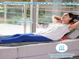 Vibration Massage Mat Neck Kneading Massager - 20 Nodes, 3 Massage Modes/Speeds, 9 42862387