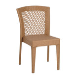 FARLEY STACKING SIDECHAIR,Set of 2,KD,Beige N762P234585A