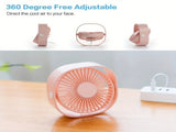 New desktop small fan Rechargeable desktop fan Portable office student dormitory home mini fan 34964222