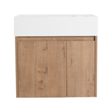 24 Inch Bathroom Cabinet With Sink,Soft Close Doors,Float Mounting Design, For Small Bathroom W999P228748