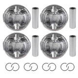 Pistons and Rings Replacement for Toyota 4Runner Celica Pickup 2.4L L4 SOHC 22R 22RE 22REC 1985-1995 95149133