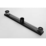 24 Inches Linear Shower Drain, Included Hair Strainer and Leveling Feet W2287P148563