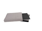 Collapsible Storage Ottoman, Gray, 15 94527423