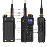 BAOFENG K5PLUS 10w Ham Radio Long Range Portable Handheld Walkie Talkies Long 42342344
