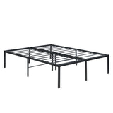 King Size Bed Frame , Heavy Duty Metal Bed Frame , Quick & Easy Assembly, No Noise, Black W311P282481