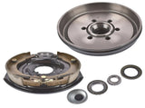 A3- 6 on 5.5" Trailer Brake Hub Drum Assembly 12x2" for 5200-6000 lbs Axle Left 02410156