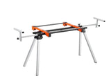 300 lb Miter Saw Stand, Collapsible Stand with One-Piece Mounting Brackets & Clamps, Adjustable 62181391