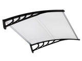 HT-100 x 80 Household Application Door & Window Rain Cover Eaves Canopy White & 87203302