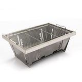 Folded portable BBQ outdoor charcoal barbecue set for picnic patio camping W853P220596