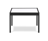Gibson 3-Piece Dry Erase Kids Table & Two Chair Set, Black B022P174727