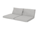 HONOLULU CLUB CHAIR CUSHION SET, BACK CUSHION AND SEAT CUSHION, SILVER, SET OF 2, N775P270231S