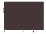 67" Clothes Closet Portable Wardrobe Clothes Storage Rack 12 Shelves 4 Side Pockets Dark Brown 71588089