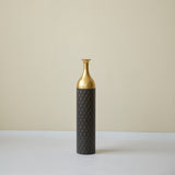 Black and Gold Metal Vase Set of 3 Floor Vases Ideal for Mother's Day Gift Wedding Decoration W2796P278078