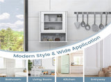 MDF Bathroom locker white 07383630