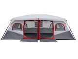 10 Person Family Cabin Tent, 2 Room Huge Tent with Storage Pockets for Camping 85333487