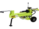 Log Splitter Portable 20 Ton Auto Return Ram System 7HP Engine Horizontal Full Beam Steel Wedge W465P183326