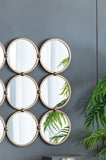 27.2" in Contemporary Decorative Mirror with Mininalist Style for Bedroom,Liveroom & Entryway W2078124364