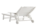 195*75.5*33cm HDPE Backrest Adjustable Lying Bed White 16273252