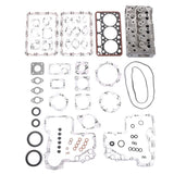 Complete Cylinder Head with Valves Spring Full Gasket Set Fit for Kubota D850 D950 15532-03040 16681216