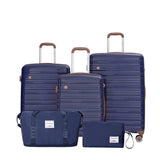5-Piece Set ,PP Hardshell Carry on Luggage Set with TSA W284P210219