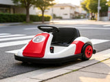 6V Red Electric Bumper Car for Kids 37-72 Months, Big Wheel Ride-On Toy with 360&deg Spin & Slow 60711148