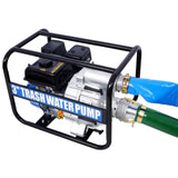 ZNTS Trash Pump 3 inch, 209cc 7HP 4 stroke OHV ENGINE, Gas Powered Full Trash Water Pump 50 ft Discharge W465134909