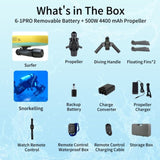 Underwater Scooter, Water Scooter for Adults&Kids, Ultra -Long Battery LifeUnderwater Scooter for 14919624