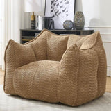 Sofa chairs with highly resilient foam for living rooms and bedrooms, comfortable square lazy, W1996P252265