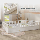Twin Size Floor, integral construction with super high security barrier, door, children's floor W1858P164938