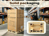 5.7 Cu.Ft Commercial Beverage Cooler, Double Tempered Glass Door Drink Refrigerator with Lock, 3 W5993P524899