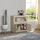 Hamster Cage,Rat Cage Wood with Independent Storage Cabinet,House for Chinchilla with Guinea Pig W1850P168639
