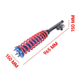 2Pcs Rear Suspension Strut and Coil Spring Assembly wirh Airmatic Fit for Mercedes-Benz S-Class W220 27884098